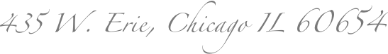 435 W. Erie, Chicago IL 60654
